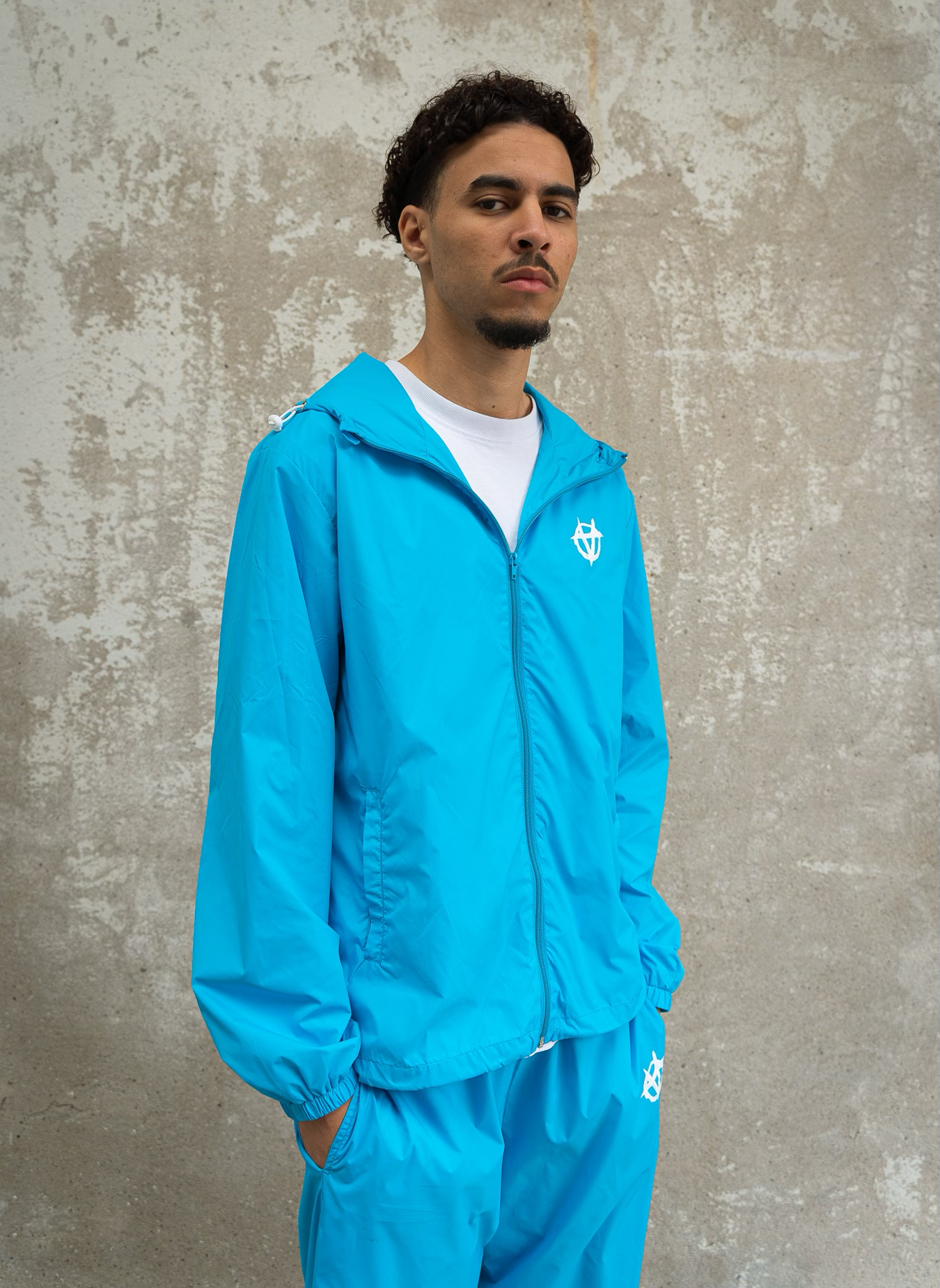 Anarchy Sportswear Track Jacket (Blue)