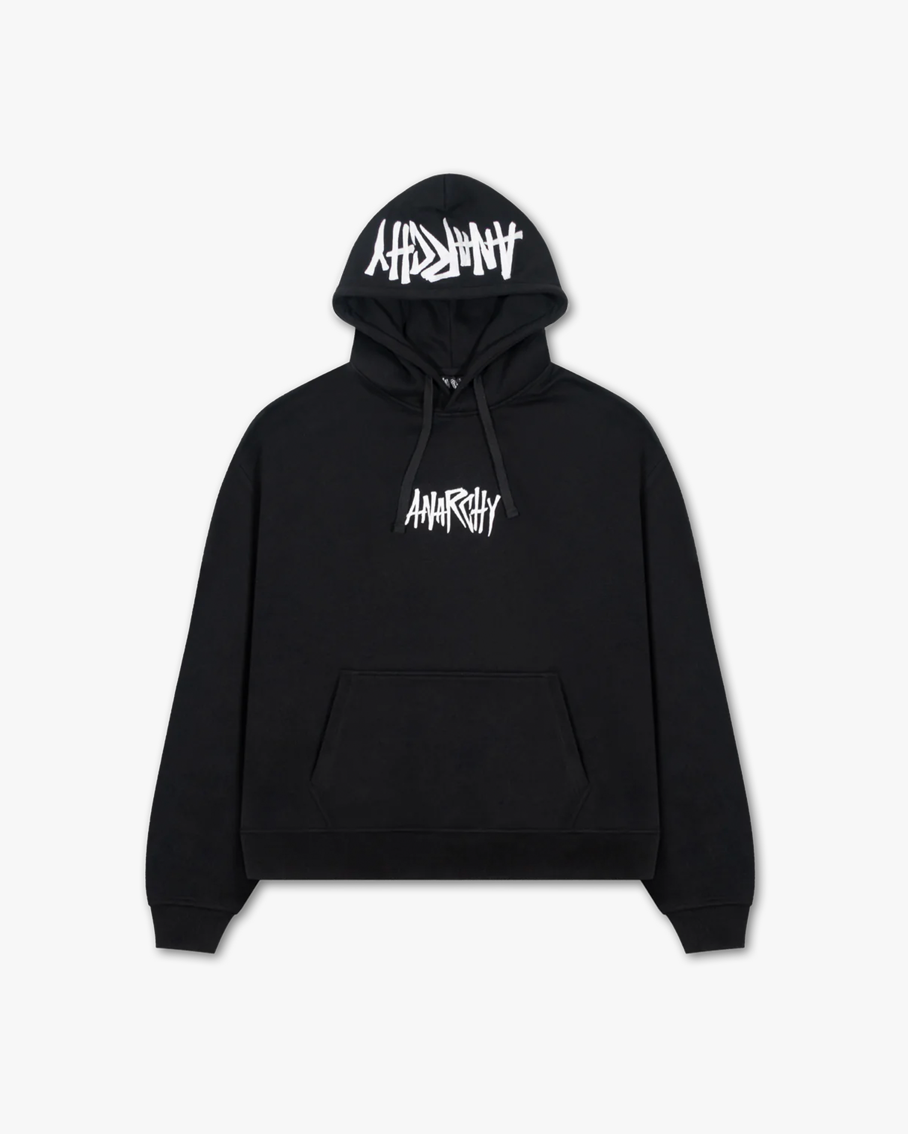 Anarchy Minimal Hoodie (Schwarz)